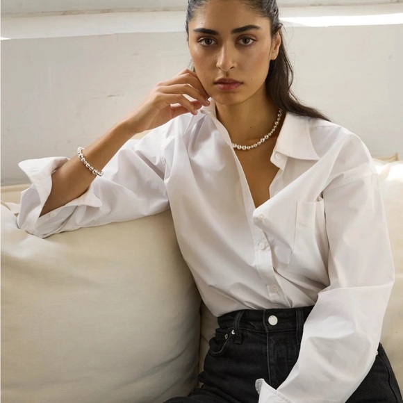 LIE STUDIO The Elly Necklace 925 Sterling Silver Plated - Picture 10 of 11